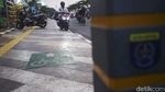 Trotoar Margonda Dicat Kotak Hijau Bergambar Sepeda, Apa Tuh?