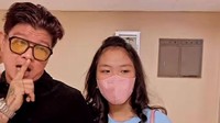 Sang putri diketahui bernama Kirana Velovioce. (Foto: Instagram Andika Mahesa)