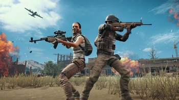 Judul berikutnya datang dari Tencent, bertajuk PUBG Mobile. Di mana merupakan ekspansi dari versi original di PC. Foto: (PUBG Mobile).