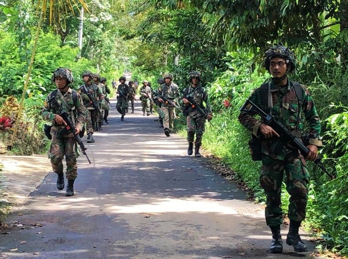 latihan prajurit tni-al