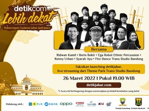 Tonton di Sini! Ridwan Kamil-Boris Bokir di Launching detikJabar