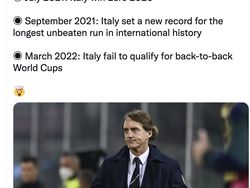 Italia Gagal ke Piala Dunia Bikin Geger Dunia Maya