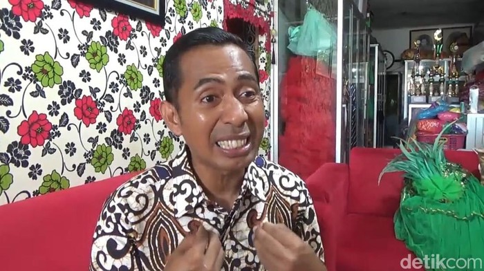 Pak Ribut saat memberikan penjelasan tentang video penjelasan Kaum Sodom yang viral di TikTok