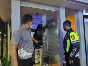 Pembobolan ATM di Bogor, Pelaku Coba Bongkar Brankas Pakai Las