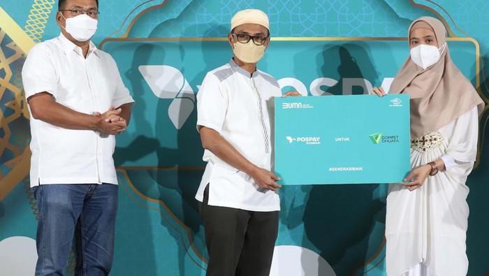 Pos Indonesia Luncurkan Pospay Syariah Pos Indonesia meluncurkan Pospay Syariah. Melalui fitur di dalam Pospay Syariah, masyarakat dapat dengan mudah menyalurkan donasi, zakat dan juga infaq.