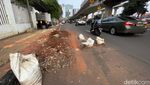 Proyek Galian Kabel Tinggalkan Masalah di Jalan Gatsu