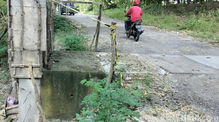 Proyek gorong-gorong di Bubulan Bojonegoro