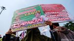 PA 212 Beraksi di Patung Kuda, Spanduk Habib Rizieq Terlihat