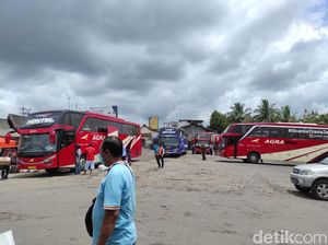 Jadi Buruan Warga, Tiket Bus Arus Balik dari Wonogiri Nyaris Ludes