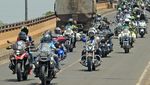 Bruuumm... Ratusan Moge Ngegas di Jambi