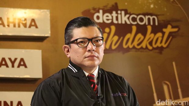 Editor in Chief detikcom Alfito Deannova jelang launching detikjabar