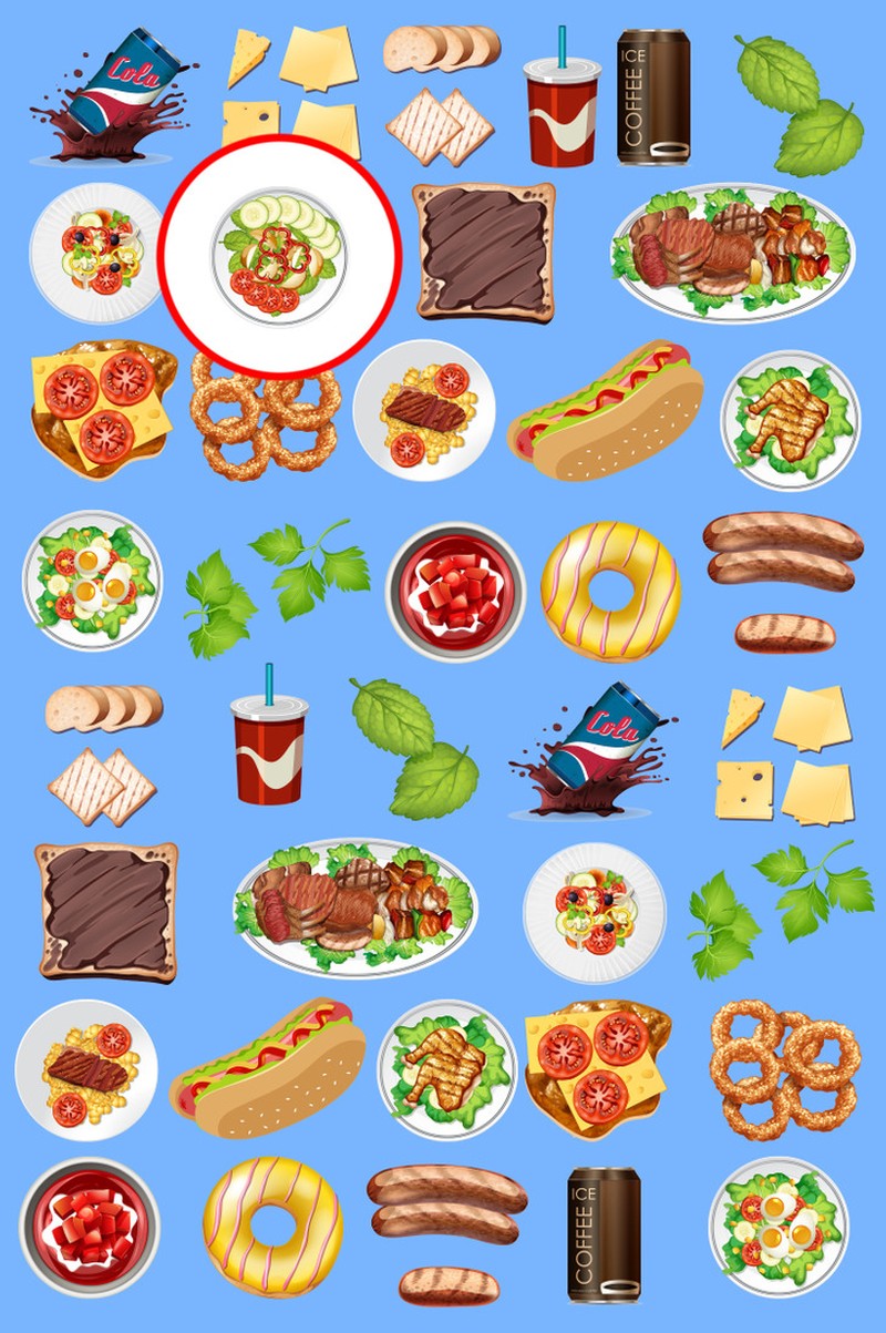 fotoinet  Uji Seberapa Cepat Otak dan Mata Menemukan Objek Tak Sepasang  61