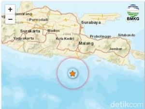 Gempa M 4.1 Guncang Malang