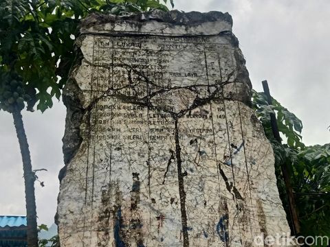Lokasi Dusun Legetang di dataran tinggi Dieng yang 'hilang' dalam semalam, JUmat (25/3/2022).