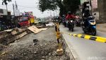 Macet Terdampak Perbaikan Jalan di Parung, Sabar Melintas Ya Gaess...
