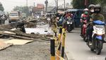 Macet Terdampak Perbaikan Jalan di Parung, Sabar Melintas Ya Gaess...