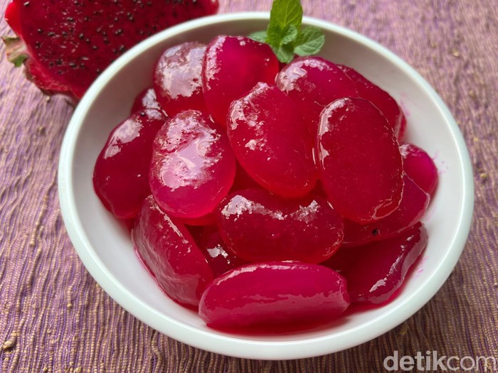 Resep Manisan Kolang-Kaling Pakai Pewarna Alami