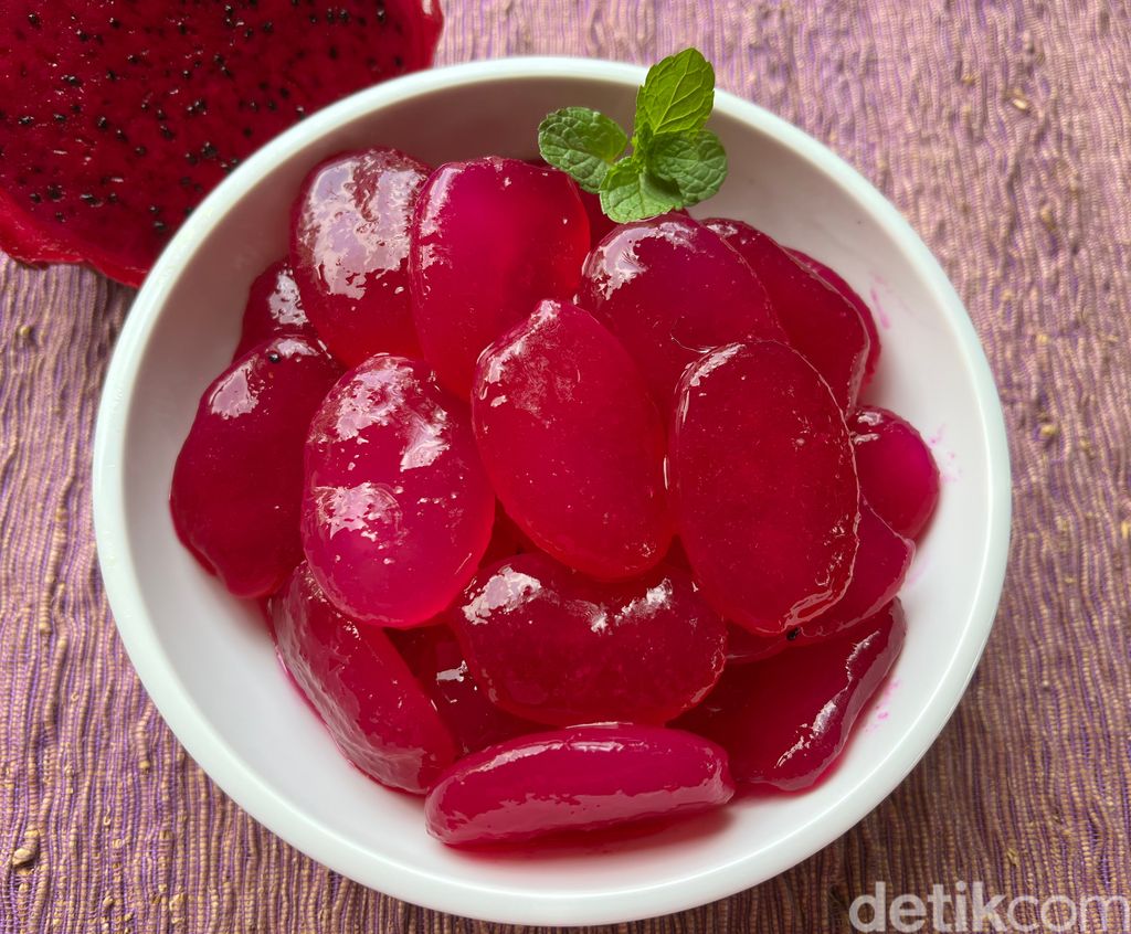 Resep Manisan Kolang-Kaling Pakai Pewarna Alami