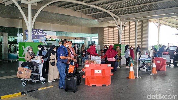 Suasana Bandara YIA, Kulon Progo, DIY, Sabtu (26/3/2022). Suasana Bandara YIA, Kulon Progo, DIY, Sabtu (26/3/2022).