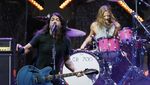 Kenangan Potret Majestic Taylor Hawkins Saat Manggung