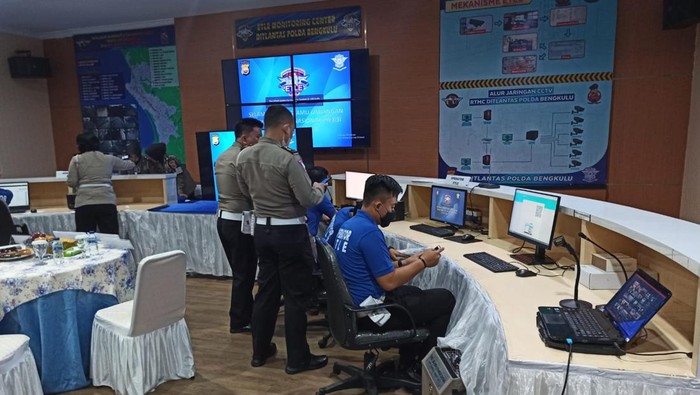 Uji coba e-TLE di Bengkulu