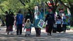 Akhir Pekan, Area CFD di Tangsel Ramai Didatangi Warga