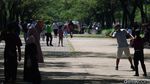 Akhir Pekan, Area CFD di Tangsel Ramai Didatangi Warga