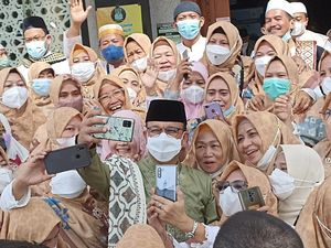 Resmikan Masjid, Anies Kembali Bicara Soal Air Dimasukkan ke Tanah