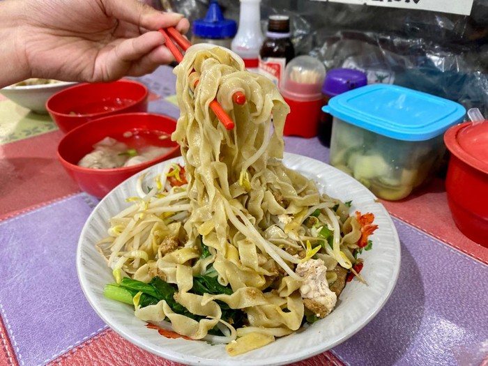Bakmie Jakie di Pasar Jatinegara
