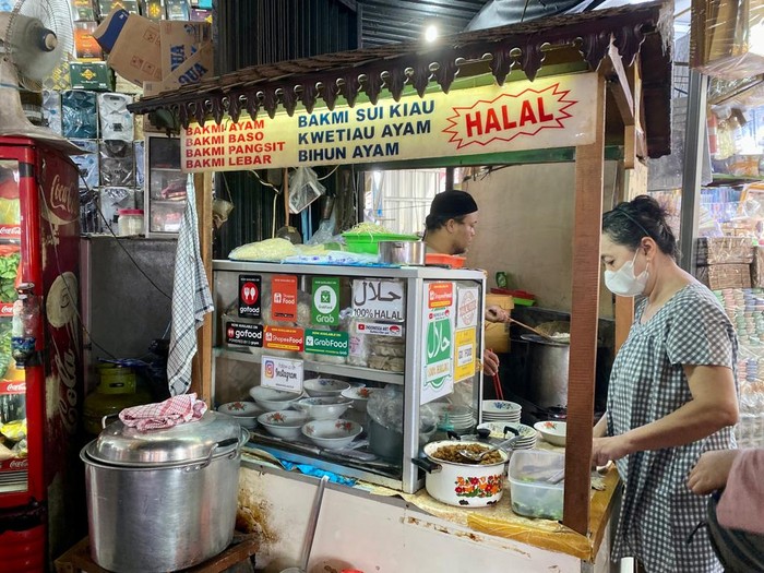 Bakmie Jakie di Pasar Jatinegara