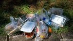 Duh, Sampah Berserakan di Area CFD Tangsel