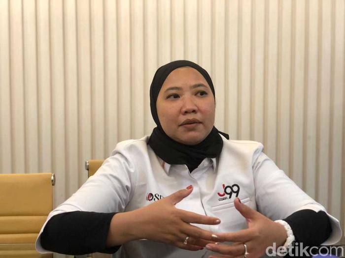 Foto Titis Indah Wahyu Direktur PT Kosmetika Global Indonesia (KGI). Foto Titis Indah Wahyu Direktur PT Kosmetika Global Indonesia (KGI).