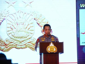 Kapolri Naikkan Pangkat 6 Pati Polri, Wakil Kepala BSSN Jadi Komjen