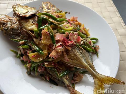 Resep Ikan Kembung Cabe Ijo Kecombrang