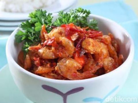 Resep Kering Udang Pedas