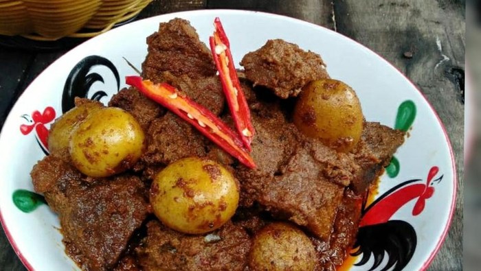 Resep Rendang Daging dan Kentang.