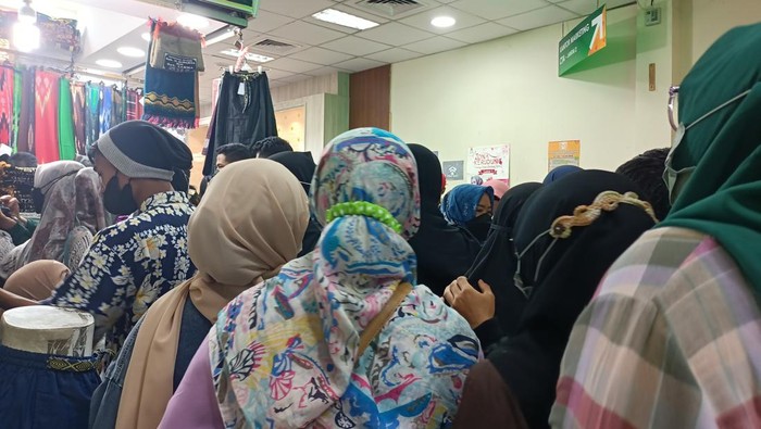 Suasana Pasar Tanah Abang menjelang Bulan Ramadan tahun ini (Karin/detikcom)
