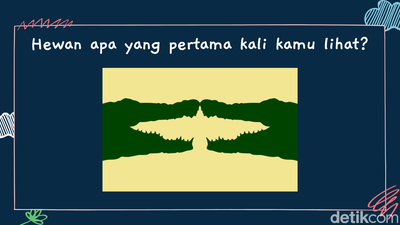 Temukan Kepribadian Tersembunyi, Lihat Gambar Burung atau Buaya?