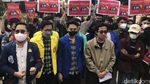 Aksi Mahasiswa Tolak Penundaan Pemilu 2024