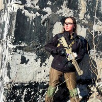 Foto tersebut kemudian ‘digoreng’ oleh sejumlah media dengan menarasikan bahwa Anastasiia bergabung menjadi tentara. Beberapa media India bahkan menyebut bahwa Anastasiia siap angkat senjata untuk membela negaranya. Foto: dok. Instagram