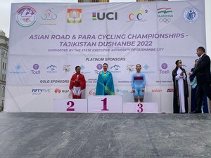 Ayustina Delia Cetak Sejarah di Road Race Kejuaraan Asia 2022