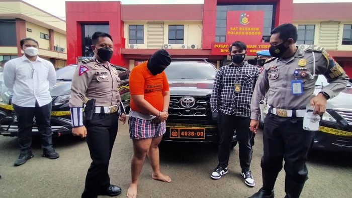 Densus gadungan ditangkap Polres Bogor gegara pakai pelat dinas Polri palsu