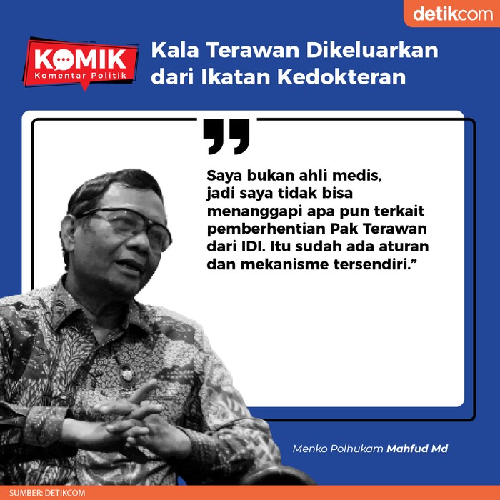 Kala Terawan Dikeluarkan dari Ikatan Kedokteran (Tim Infografis: Mindra)