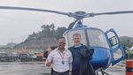 Foto Helikopter TV MotoGP yang Diawaki Pilot Indonesia