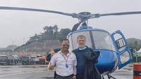 Dalam catatan detikcom, sudah ada dua kapten yang mengawaki helikopter video untuk MotoGP. Pertama ini adalah Kapten I Wayan Pasek (Foto: Kapten I Wayan Pasek)