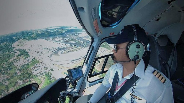 Kapten I Wayan Pasek, pilot helikopter