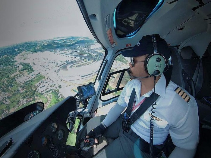 Kapten I Wayan Pasek, pilot helikopter