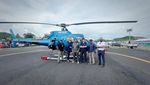Foto Helikopter TV MotoGP yang Diawaki Pilot Indonesia