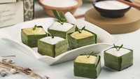 Di Semarang kamu bisa pesan kue talam dan ketan durian enak buatan Slukiee. Pemesanannya H-1 ya. Rasanya yang enak dan kemasannya yang cantik membuat ketan durian di sini juga cocok jadi hampers. Foto: slukiee.smg