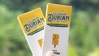Kalau suka es krim duren dengan cita rasa duren yang alami dan kuat, Ice Cream Durian Golden Thorn ini bisa jadi pilihan. Kamu bisa membelinya di @krukubilaris. Pengirimannya dari Tangerang Selatan. Foto: krukubilaris